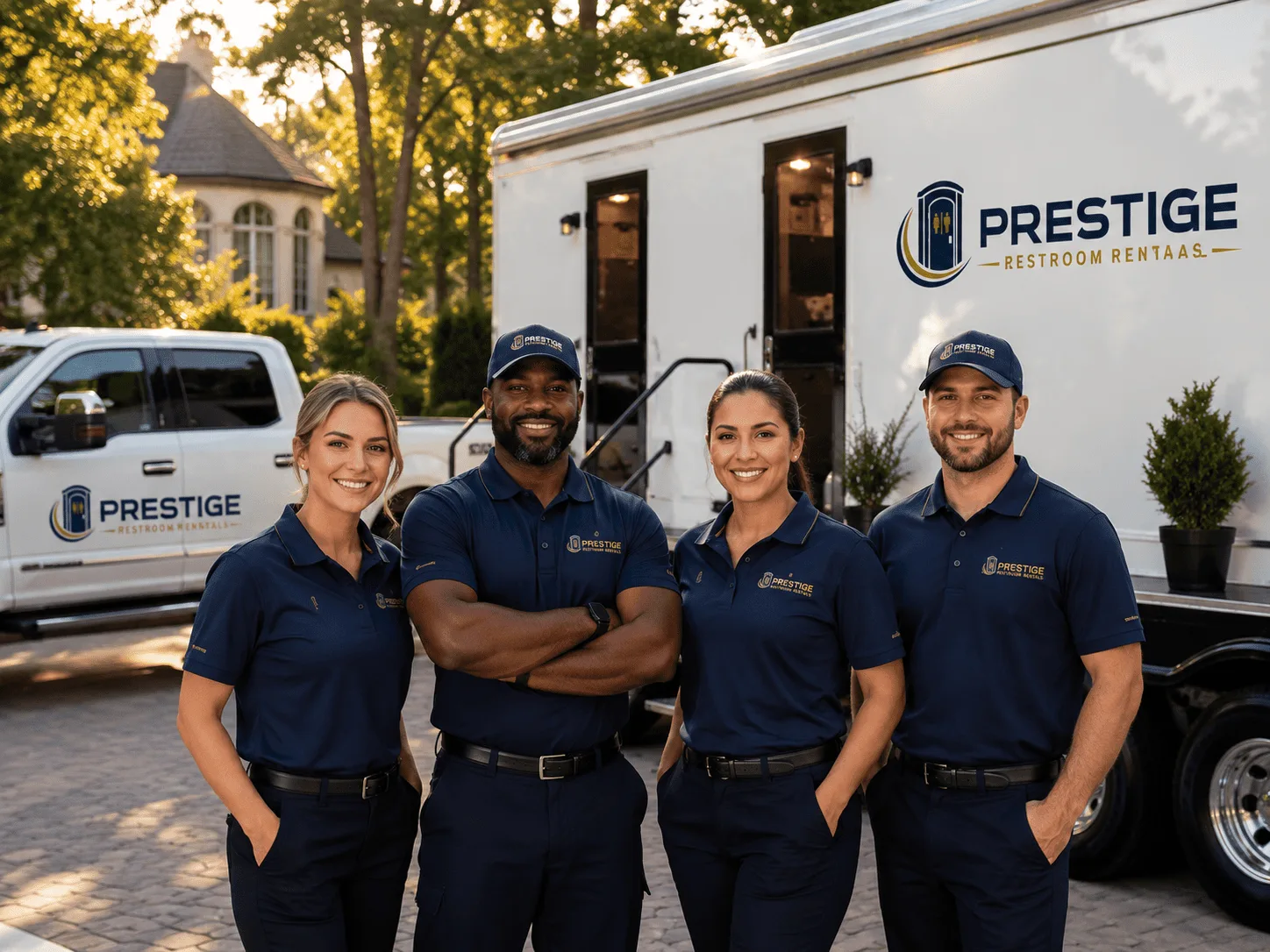 Trusted Luxury Portable Restrooms company in Haviland, OH